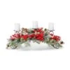 Melrose Red Berry & Frosted Pine Centerpiece -Northlight Shop D255299S 1