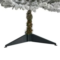 3ft. Pre-Lit Flocked Fraser Fir Artificial Christmas Tree With Warm White LED Lights 14 3ft. Pre-Lit Flocked Fraser Fir Artificial Christmas Tree With Warm White LED Lights -Northlight Shop D255802S 4