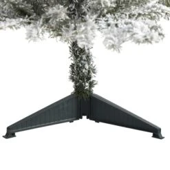 3ft. Pre-Lit West Virginia Spruce Artificial Christmas Tree, Clear LED Lights -Northlight Shop D255817S 4