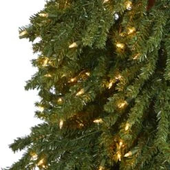 8ft. Pre-Lit Grand Alpine Artificial Christmas Tree, Clear LED Lights 13 8ft. Pre-Lit Grand Alpine Artificial Christmas Tree, Clear LED Lights -Northlight Shop D255824S 3