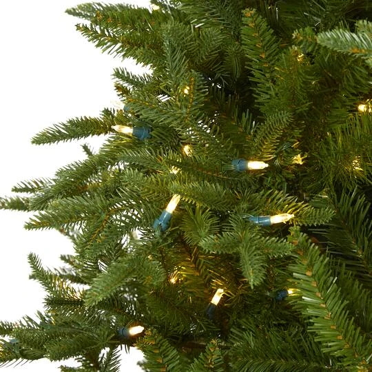 7.5ft. Pre-Lit Cambridge Fir Artificial Christmas Tree, Clear LED Lights 6 7.5ft. Pre-Lit Cambridge Fir Artificial Christmas Tree, Clear LED Lights - Image 4
