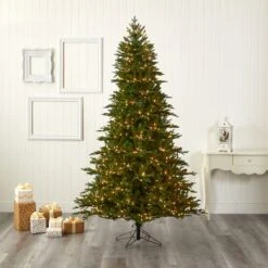 7.5ft. Pre-Lit Cambridge Fir Artificial Christmas Tree, Clear LED Lights 18 7.5ft. Pre-Lit Cambridge Fir Artificial Christmas Tree, Clear LED Lights -Northlight Shop D255880S 6