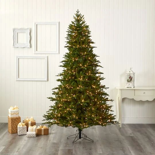 7.5ft. Pre-Lit Cambridge Fir Artificial Christmas Tree, Clear LED Lights 10 7.5ft. Pre-Lit Cambridge Fir Artificial Christmas Tree, Clear LED Lights - Image 8