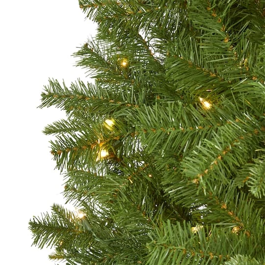 6.5ft. Pre-Lit Vancouver Spruce Artificial Christmas Tree, Warm White LED Lights 6 6.5ft. Pre-Lit Vancouver Spruce Artificial Christmas Tree, Warm White LED Lights - Image 4