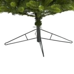 8ft. Pre-Lit Virginia Spruce Artificial Christmas Tree, Warm White LED Lights -Northlight Shop D255897S 6