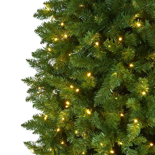 10ft. Pre-Lit Green Mountain Pine Artificial Christmas Tree, Clear LED Lights 6 10ft. Pre-Lit Green Mountain Pine Artificial Christmas Tree, Clear LED Lights - Image 4