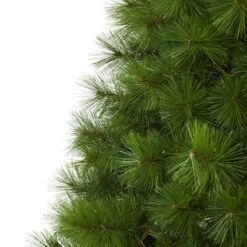 6.5ft. Pre-Lit Green Scotch Pine Artificial Christmas Tree With Clear LED Lights 16 6.5ft. Pre-Lit Green Scotch Pine Artificial Christmas Tree With Clear LED Lights -Northlight Shop D255938S 5