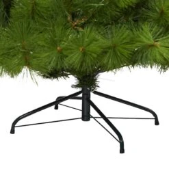 6.5ft. Pre-Lit Green Scotch Pine Artificial Christmas Tree With Clear LED Lights 17 6.5ft. Pre-Lit Green Scotch Pine Artificial Christmas Tree With Clear LED Lights -Northlight Shop D255938S 6