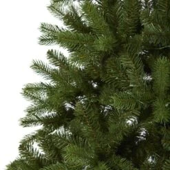 6ft. Pre-Lit New Haven Spruce Artificial Christmas Tree, Clear LED Lights -Northlight Shop D255970S 5