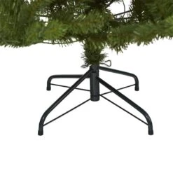 6ft. Pre-Lit New Haven Spruce Artificial Christmas Tree, Clear LED Lights -Northlight Shop D255970S 6