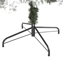 7ft. Pre-Lit Flocked West Virginia Fir Artificial Christmas Tree, Clear LED Lights 15 7ft. Pre-Lit Flocked West Virginia Fir Artificial Christmas Tree, Clear LED Lights -Northlight Shop D256019S 4