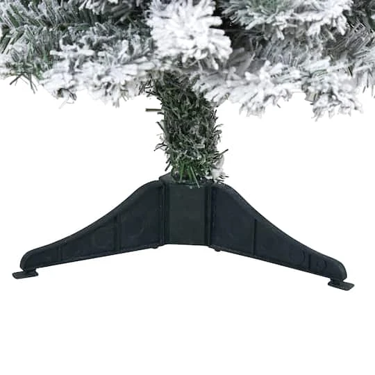 3ft. Pre-Lit Flocked Rock Springs Spruce Artificial Christmas Tree, Clear LED Lights 7 3ft. Pre-Lit Flocked Rock Springs Spruce Artificial Christmas Tree, Clear LED Lights - Image 5