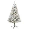 5ft. Pre-Lit White River Mountain Pine Artificial Christmas Tree, Clear LED Lights 1 5ft. Pre-Lit White River Mountain Pine Artificial Christmas Tree, Clear LED Lights -Northlight Shop D256045S 1
