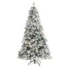 6ft. Pre-Light Vermont Mixed Pine Artificial Christmas Tree, Clear LED Lights 2 6ft. Pre-Light Vermont Mixed Pine Artificial Christmas Tree, Clear LED Lights -Northlight Shop D256046S 1