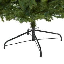 7ft. Pre-Lit New Hampshire Fir Artificial Christmas Tree, Clear LED Lights -Northlight Shop D256055S 4