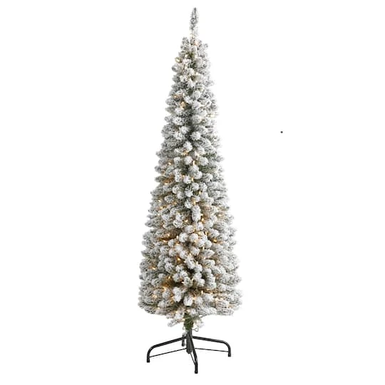 6ft. Pre-Lit Artificial Christmas Tree, Clear Lights 4 6ft. Pre-Lit Artificial Christmas Tree, Clear Lights - Image 2