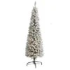 6ft. Pre-Lit Artificial Christmas Tree, Clear Lights 2 6ft. Pre-Lit Artificial Christmas Tree, Clear Lights -Northlight Shop D256121S 1
