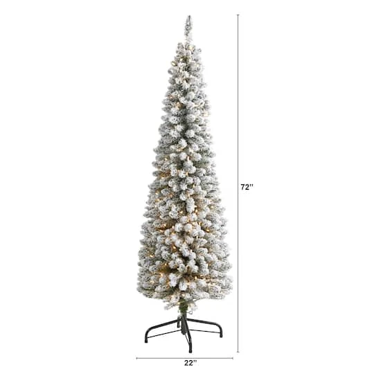 6ft. Pre-Lit Artificial Christmas Tree, Clear Lights 10 6ft. Pre-Lit Artificial Christmas Tree, Clear Lights - Image 8