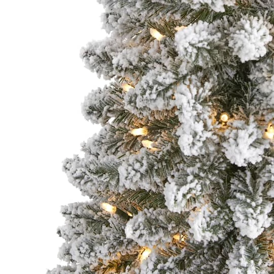 6ft. Pre-Lit Artificial Christmas Tree, Clear Lights 6 6ft. Pre-Lit Artificial Christmas Tree, Clear Lights - Image 4