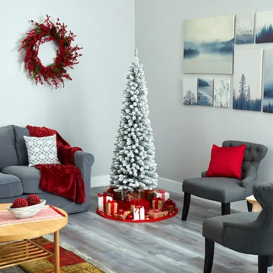 6ft. Pre-Lit Artificial Christmas Tree, Clear Lights 8 6ft. Pre-Lit Artificial Christmas Tree, Clear Lights - Image 6