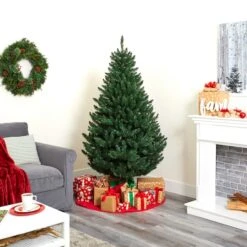 6ft. Unlit Northern Rocky Spruce Artificial Christmas Tree -Northlight Shop D256123S 6