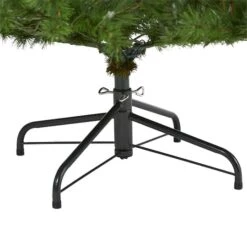 7ft. Pre-Lit Colorado Mountain Pine Artificial Christmas Tree, Clear LED Lights -Northlight Shop D256126S 4