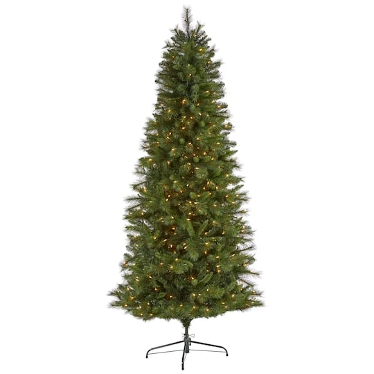 7.5ft. Pre-Lit West Virginia Mountain Pine Artificial Christmas Tree, Clear LED Lights 3 7.5ft. Pre-Lit West Virginia Mountain Pine Artificial Christmas Tree, Clear LED Lights