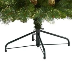 6ft. Pre-Lit Golden Tip Washington Pine Artificial Christmas Tree, Clear LED Lights 14 6ft. Pre-Lit Golden Tip Washington Pine Artificial Christmas Tree, Clear LED Lights -Northlight Shop D256155S 4