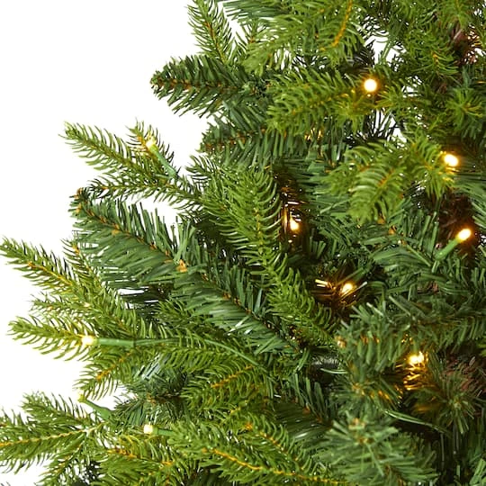 5ft. Pre-Lit Fraser Fir Artificial Christmas Tree, Clear LED Lights 6 5ft. Pre-Lit Fraser Fir Artificial Christmas Tree, Clear LED Lights - Image 4