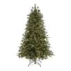 6ft. Pre-Lit Clermont Mixed Pine Artificial Christmas Tree, Clear LED Lights 2 6ft. Pre-Lit Clermont Mixed Pine Artificial Christmas Tree, Clear LED Lights -Northlight Shop D256181S 1