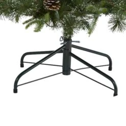 6ft. Pre-Lit Clermont Mixed Pine Artificial Christmas Tree, Clear LED Lights -Northlight Shop D256181S 4