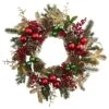 24" Ornament, Pine & Pinecone Wreath 1 24" Ornament, Pine & Pinecone Wreath -Northlight Shop D292941S 11