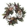 24" Magnolia Pinecone & Berry Wreath -Northlight Shop D292949S 1