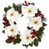 26" Magnolia, Pine & Berries Wreath 1 26" Magnolia, Pine & Berries Wreath -Northlight Shop D292956S 11