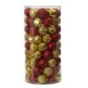 101ct. 2" Red & Gold Shatterproof Ball Ornaments 1 101ct. 2" Red & Gold Shatterproof Ball Ornaments -Northlight Shop D322174S 1