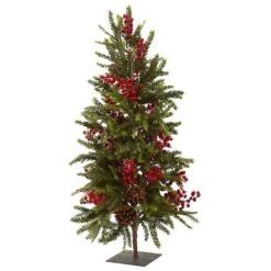 3ft. Unlit Pine & Berry Artificial Christmas Tree