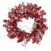 28" Red Snow Berry Wreath 2 28" Red Snow Berry Wreath -Northlight Shop D347827S 1