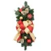 Haute Decor 26" Pre-Lit Madison Christmas Staircase Swag 2 Haute Decor 26" Pre-Lit Madison Christmas Staircase Swag -Northlight Shop D348947S 1