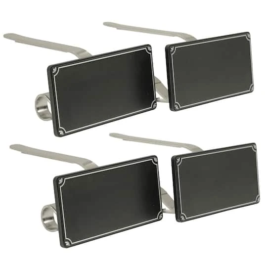 Original MantleClip® With Silver Chalkboard Icons, 4ct. 4 Original MantleClip® With Silver Chalkboard Icons, 4ct. - Image 2