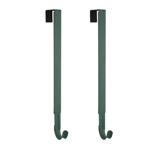 Haute Decor Adapt™ Green Adjustable Wreath Hanger, 2ct. 3 Haute Decor Adapt™ Green Adjustable Wreath Hanger, 2ct.