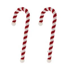 Haute Decor Large Candy Cane Stocking Holders, 2ct. -Northlight Shop D349422S 1 1