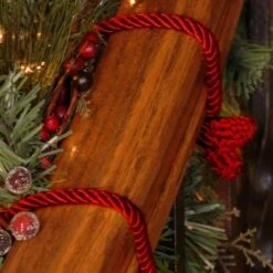 Haute Decor 16" Red Decorative Twist Ties, 6ct. -Northlight Shop D349482S 2