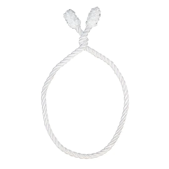 Haute Decor 16" White Decorative Twist Ties, 6ct. 4 Haute Decor 16" White Decorative Twist Ties, 6ct. - Image 2