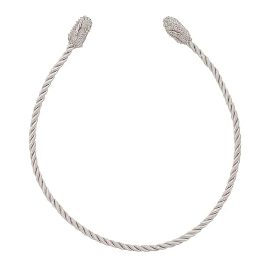 Haute Decor 20" Silver Decorative Twist Ties, 6ct. 4 Haute Decor 20" Silver Decorative Twist Ties, 6ct. - Image 2