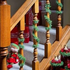 Haute Decor GarlandTies Noble Pine Assorted Ties -Northlight Shop D349532S 2