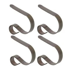 Haute Decor Antique Brass MantleClip Jr., 4ct.