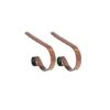 Original MantleClip® Brushed Copper Stocking Holders, 2ct. 2 Original MantleClip® Brushed Copper Stocking Holders, 2ct. -Northlight Shop D349578S 1