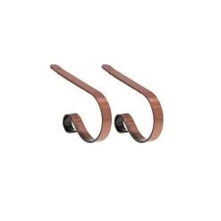 Original MantleClip® Brushed Copper Stocking Holders, 2ct.