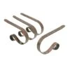 Original MantleClip® Holly Embossed Oil-Rubbed Bronze Stocking Holders, 4ct. 2 Original MantleClip® Holly Embossed Oil-Rubbed Bronze Stocking Holders, 4ct. -Northlight Shop D349590S 1