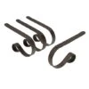 Original MantleClip® Holly Embossed Pewter Stocking Holders, 4ct. 2 Original MantleClip® Holly Embossed Pewter Stocking Holders, 4ct. -Northlight Shop D349591S 1